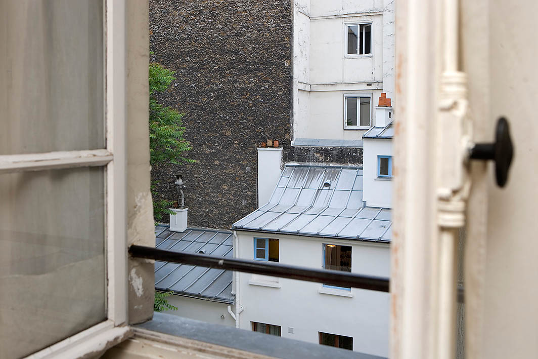 Hotelaussicht Paris, Frankreich